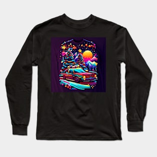 Christmas Car Ride Long Sleeve T-Shirt